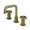 Kingston Brass Widespread Bathroom Faucet with Push PopUp, Antique Brass KS1413RX - alternate 1
